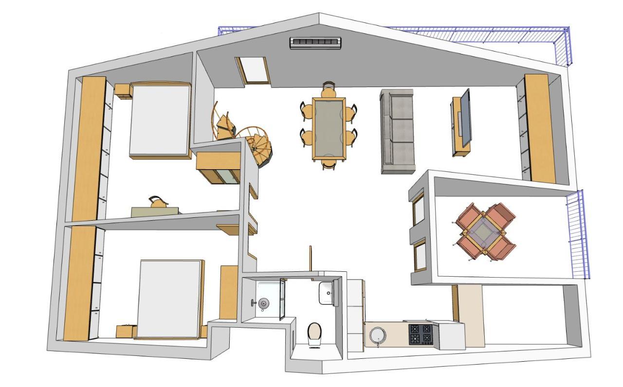 Apartments Sea & Sky Стари Град Екстериор снимка