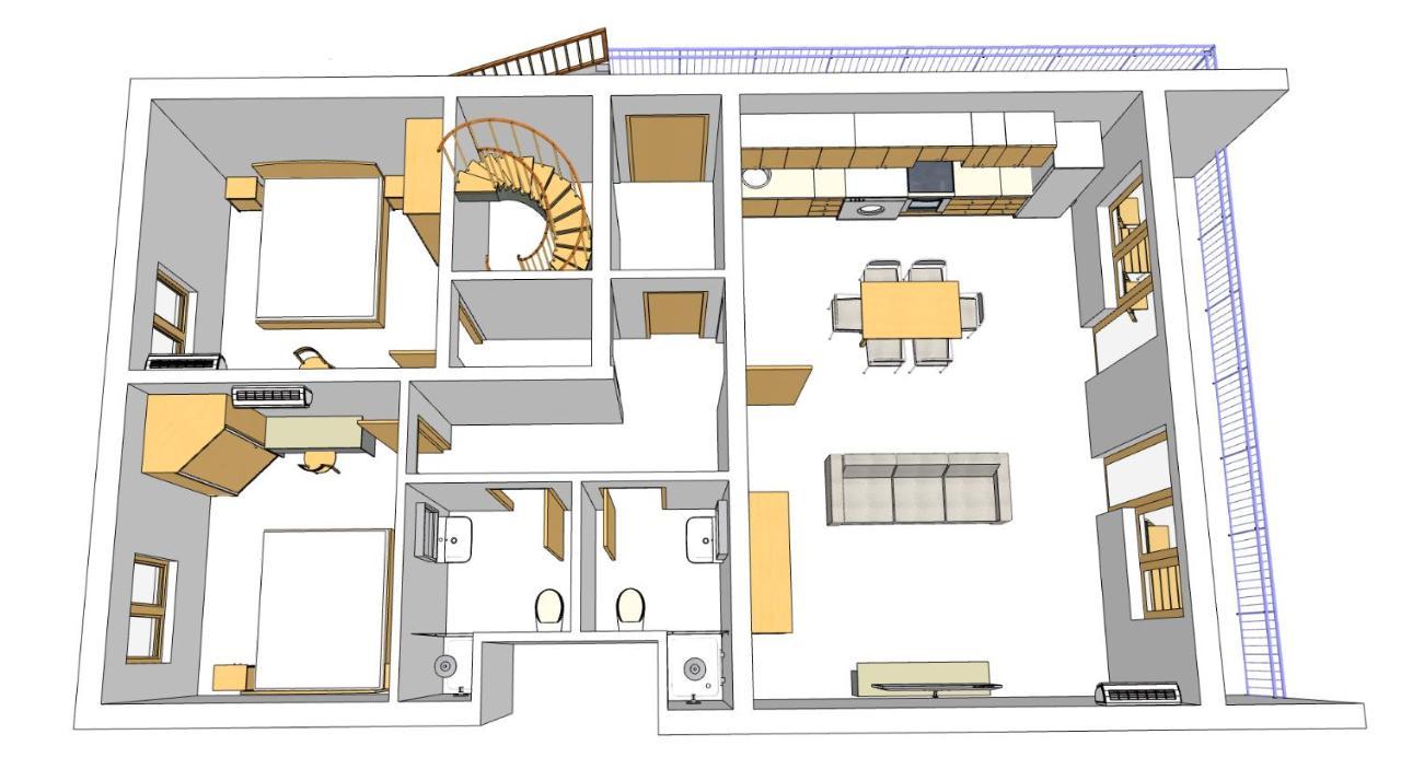 Apartments Sea & Sky Стари Град Екстериор снимка