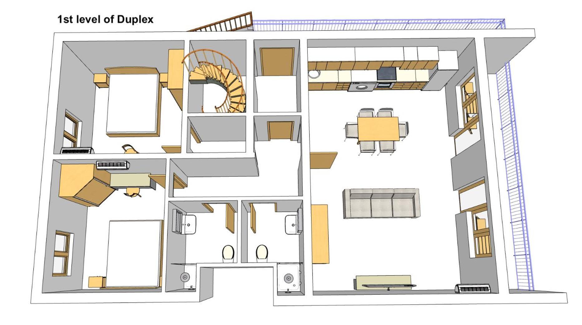 Apartments Sea & Sky Стари Град Стая снимка